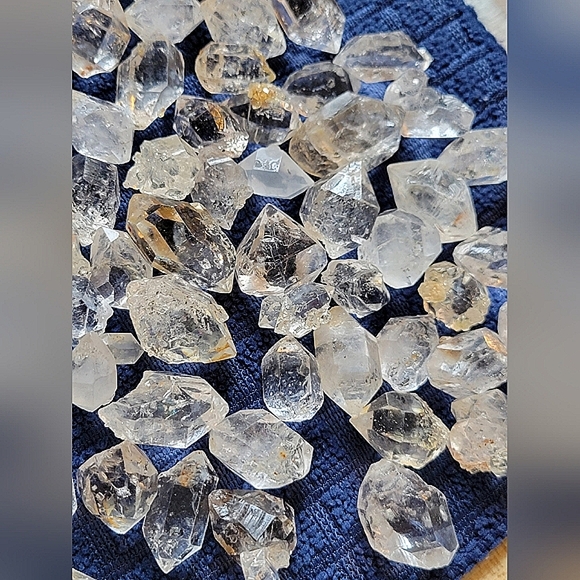 🌟🤩 Sale 10pcs. Herkimer Diamond Crystal Lot Bundle Random 10x Natural Crystals - Picture 7 of 9